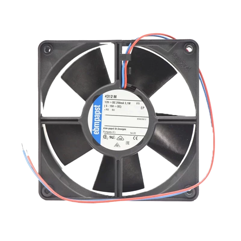 4312M ebmpapst 12V DC Axial Fan