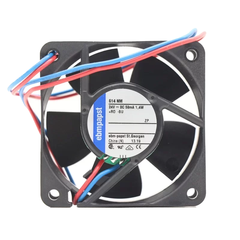 614NM ebmpapst 24V DC Axial Fan