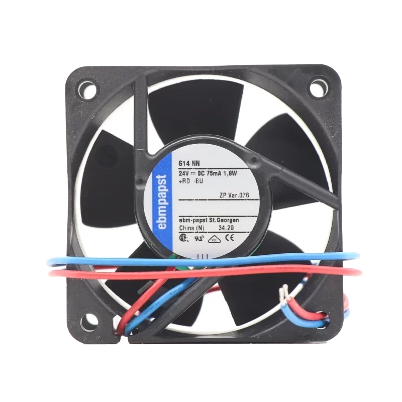 614NN ebmpapst 24V DC Axial Fan