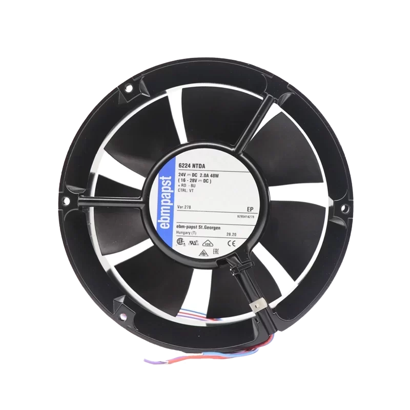 6224NTDA ebmpapst 24V DC Axial Fan