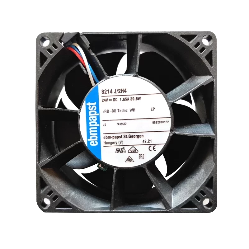 8214J/2H4 ebmpapst 24V DC Axial Fan