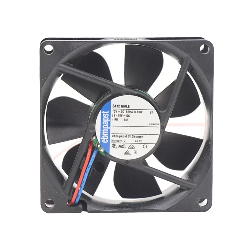 8412NMLE ebmpapst 12V DC Axial Fan