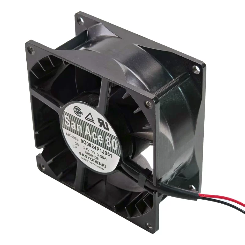 9G0824P1J051 Sanyo Denki 24V DC Axial Fan 9G0824P1J051 Sanyo Denki 24V DC Axial Fan