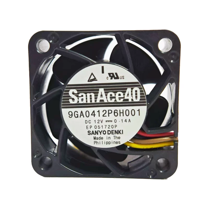 9GA0412P6H001 Sanyo Denki 12V DC Axial Fan