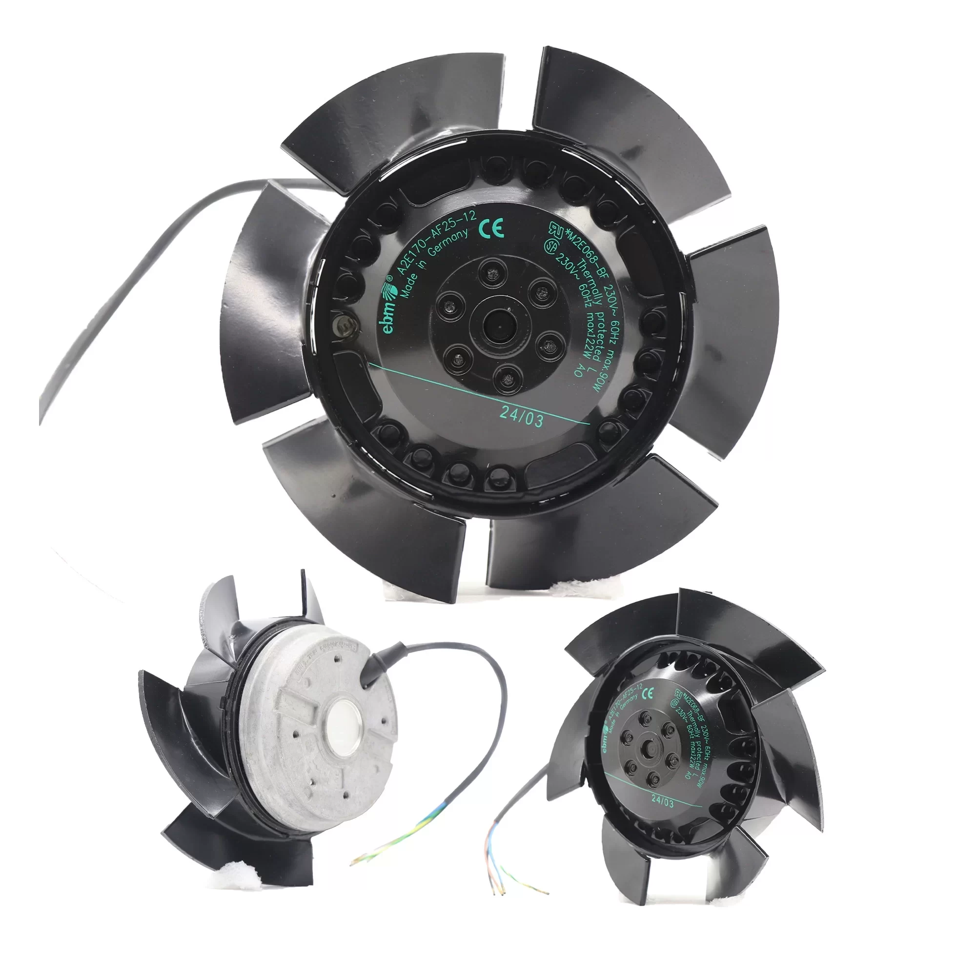 A2E170-AF25-12 ebmpapst 230V AC Axial Fan A2E170-AF25-12 ebmpapst 230V AC Axial Fan
