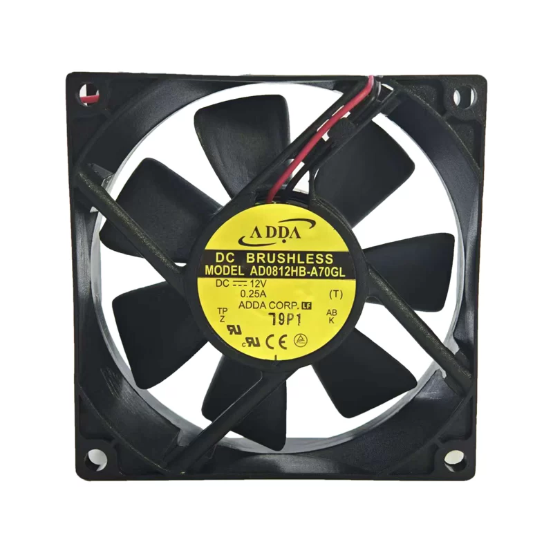 AD0812HB-A70GL ADDA 12V DC Axial Fan