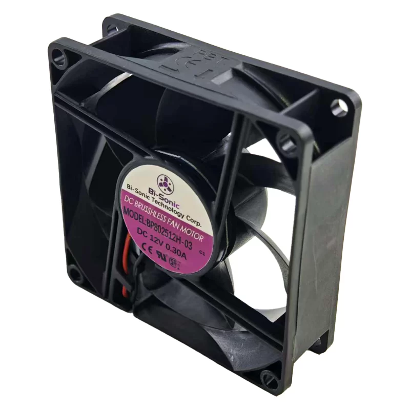 BP802512H-03 Bi-Sonic 12V DC Axial Fan BP802512H-03 Bi-Sonic 12V DC Axial Fan