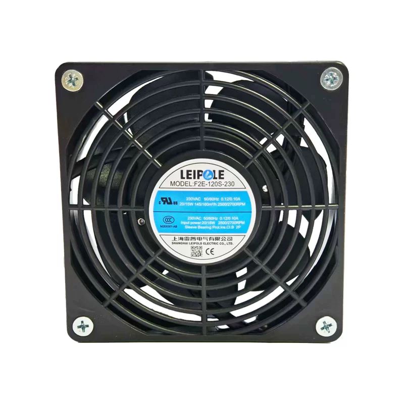 F2E-120S-230 LEIPOLE 230V AC Axial Fan