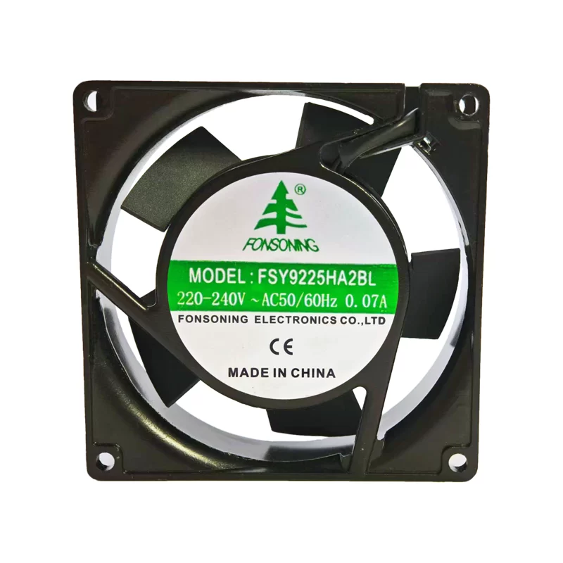 FSY9225HA2BL FONSONING 220-240V AC Axial Fan