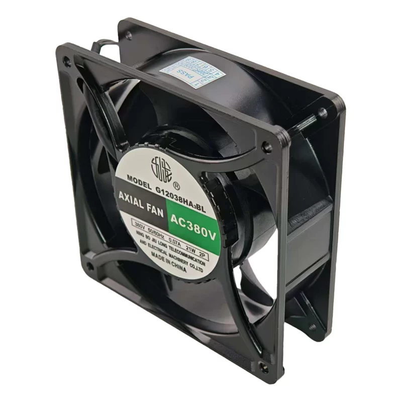 G12038HA3BL Jiulong 380V AC Axial Fan G12038HA3BL Jiulong 380V AC Axial Fan