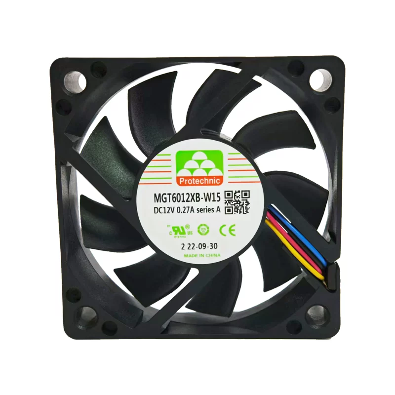 MGT6012XB-W15 Protechnic 12V DC Axial Fan