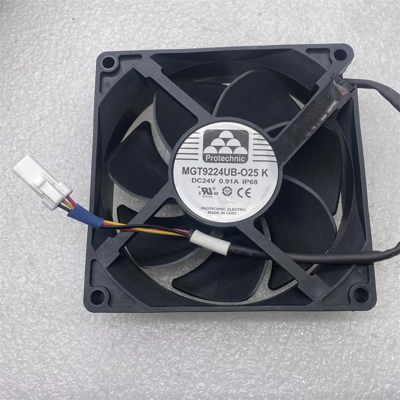 MGT9224UB-O25K Protechnic 24V DC Axial Fan