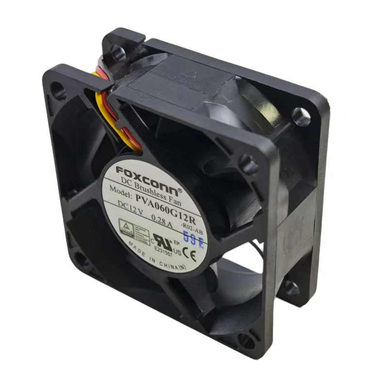 PVA060G12R Foxconn 12V DC Axial Fan PVA060G12R Foxconn 12V DC Axial Fan
