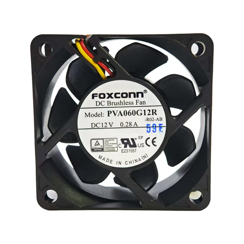 PVA060G12R Foxconn 12V DC Axial Fan