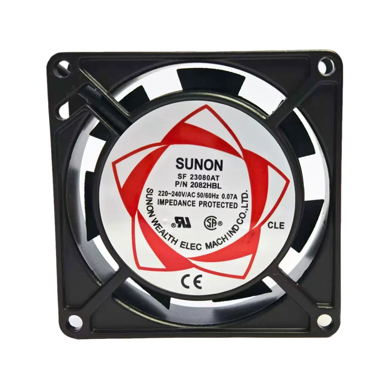 SF23080AT P/N 2082HBL SUNON 220-240V AC Axial Fan