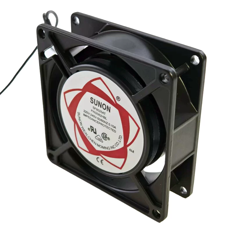 SF8025AT P/N 2082HBL SUNON 220-240V AC Axial Fan SF8025AT P/N 2082HBL SUNON 220-240V AC Axial Fan