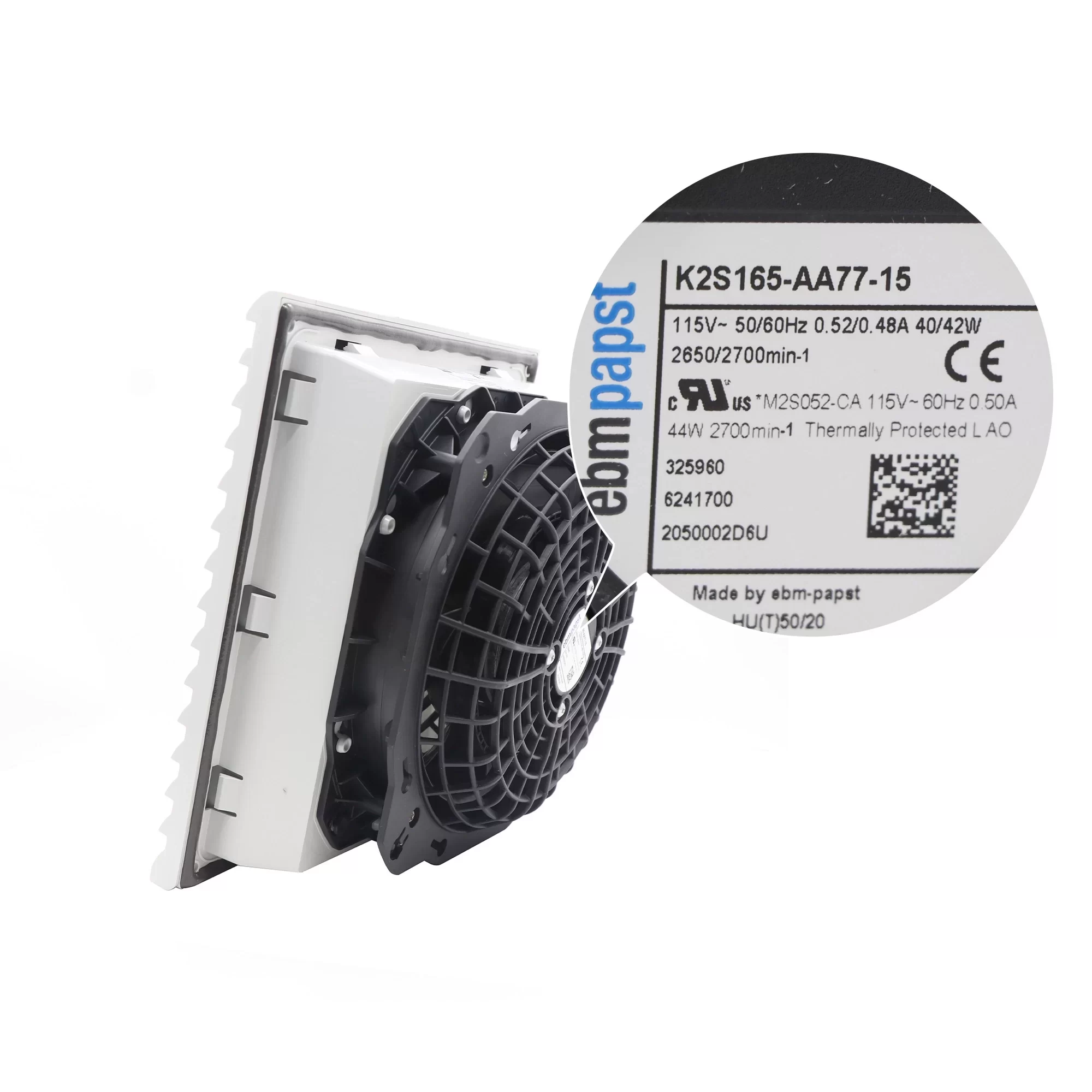 SK3241.110 Rittal 230V AC Filter Fan K2S165-AA77-15 ebmpapst SK3241.110 Rittal 230V AC Filter Fan K2S165-AA77-15 ebmpapst