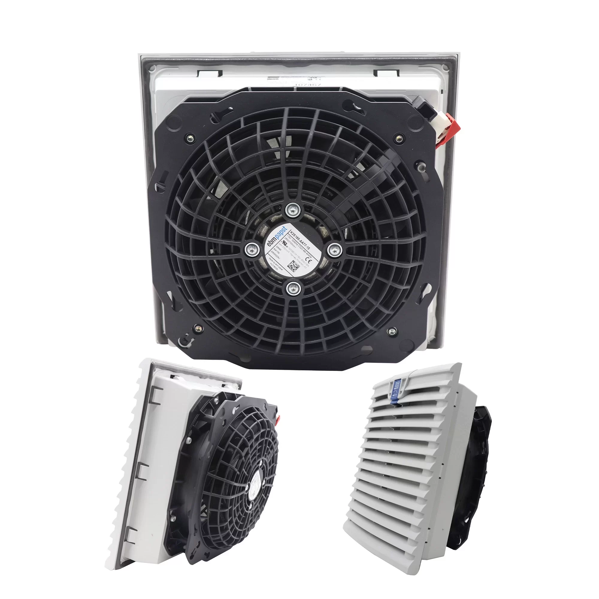 SK3241.110 Rittal 230V AC Filter Fan K2S165-AA77-15 ebmpapst SK3241.110 Rittal 230V AC Filter Fan K2S165-AA77-15 ebmpapst
