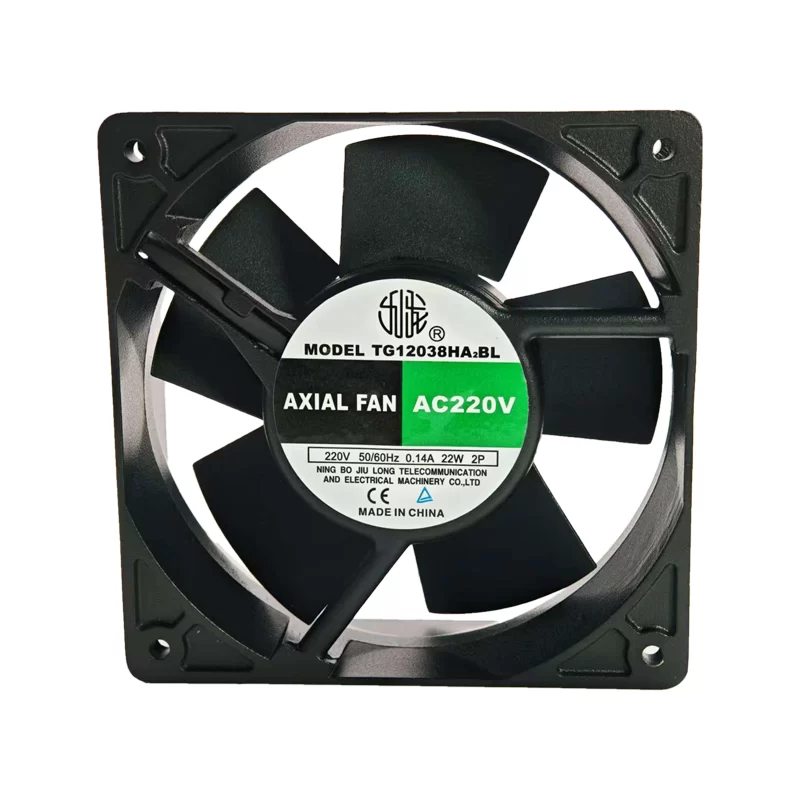TG12038HA2BL Jiulong 220V AC Axial Fan