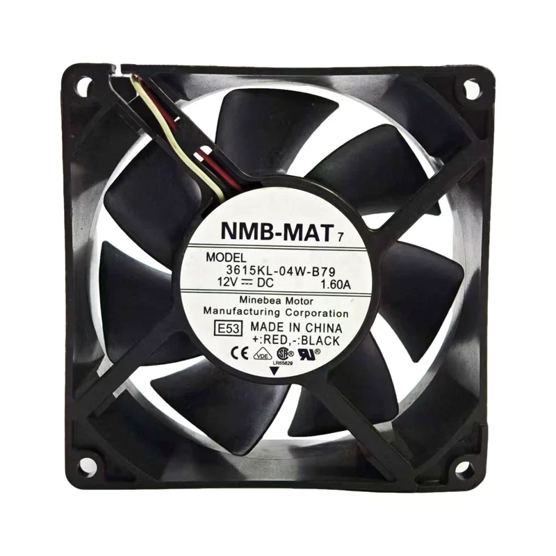 3615KL-04W-B79-E53 NMB 12V DC Axial Fan