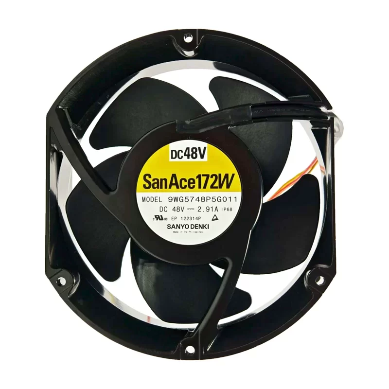 9WG5748P5G011 Sanyo Denki 48V DC Axial Fan
