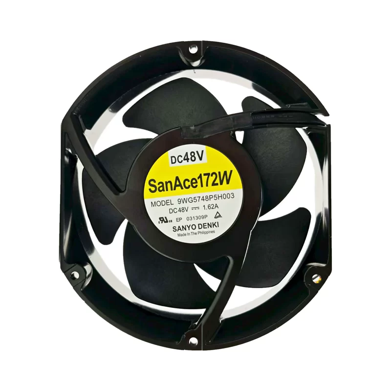 9WG5748P5H003 SANYO DENKI 48VDC Axial Fan IP68
