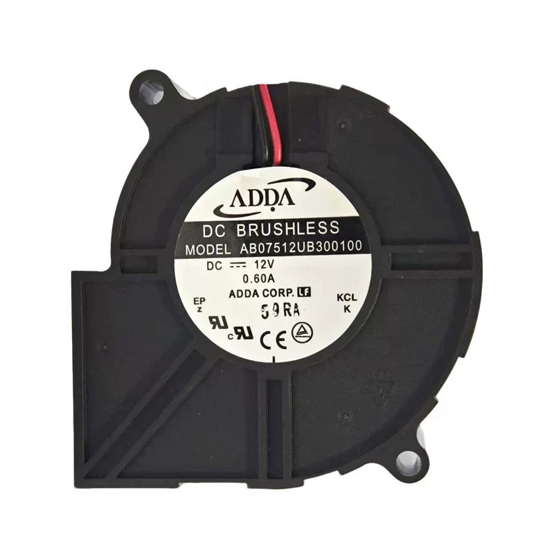 AB07512UB300100 ADDA 12V DC Blower Fan