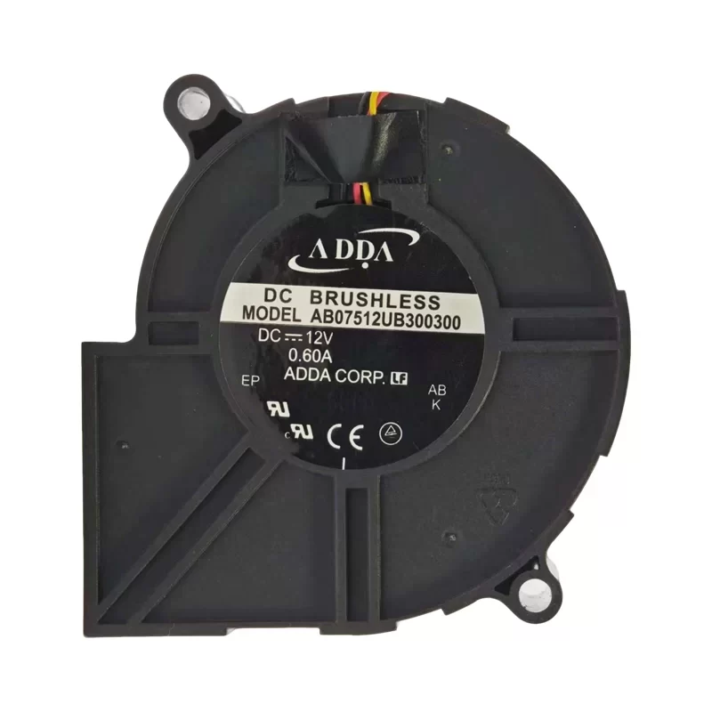 AB07512UB300300 ADDA 12V DC Blower