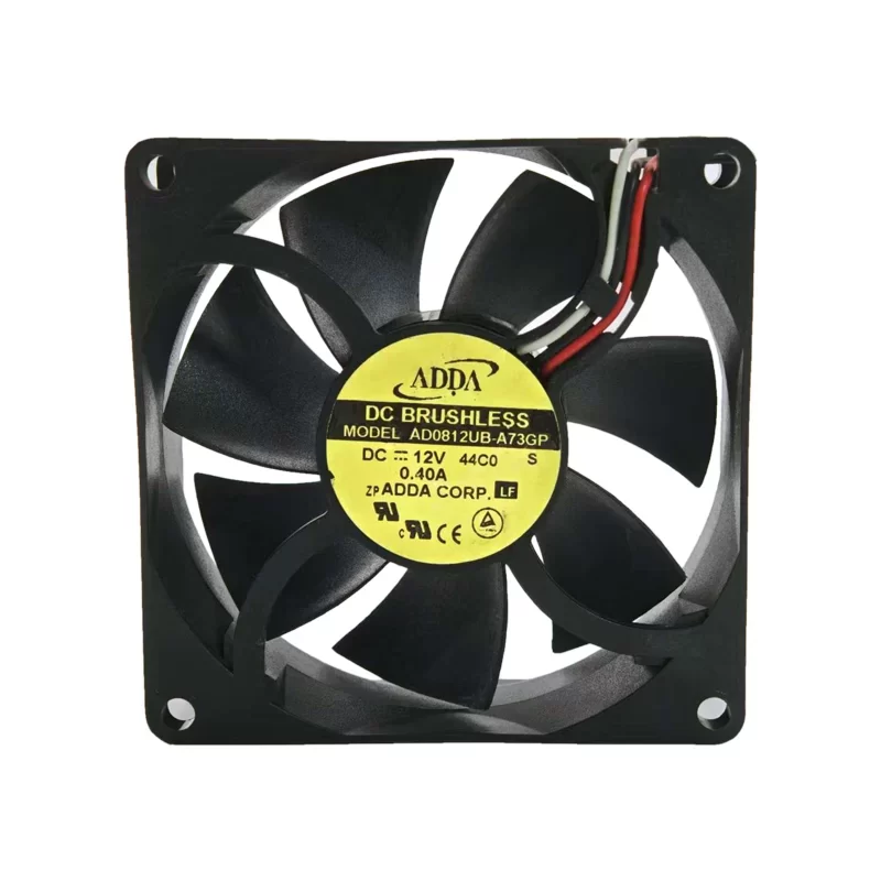AD0812UB-A73GP ADDA 12V DC Axial Fan 80x25mm