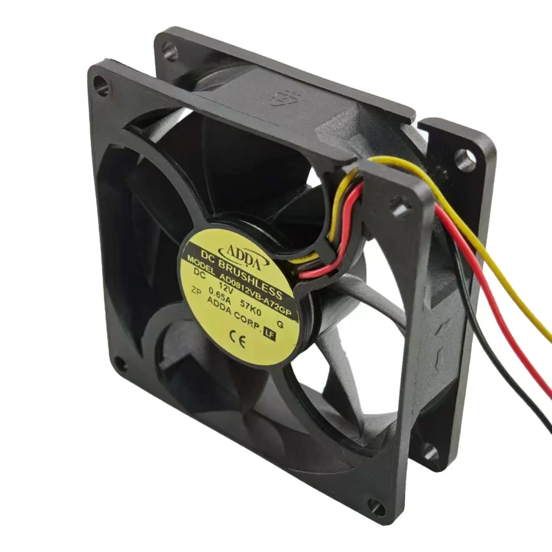 AD0812VB-A72GP ADDA 12V DC Axial Fan 80x25mm AD0812VB-A72GP ADDA 12V DC Axial Fan 80x25mm