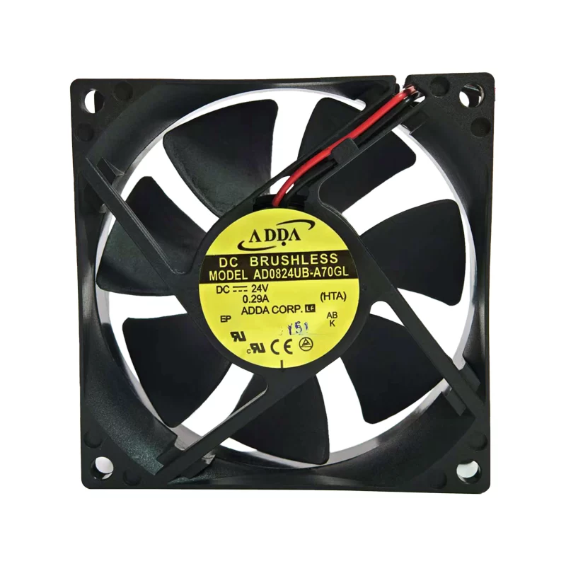 AD0824UB-A70GL ADDA 24V DC Axial Fan