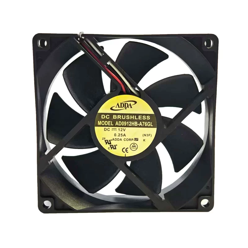 AD0912HB-A76GL ADDA 12V DC Axial Fan