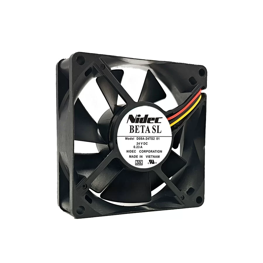D08A-24TS2 Nidec 24V DC Axial Fan D08A-24TS2 Nidec 24V DC Axial Fan