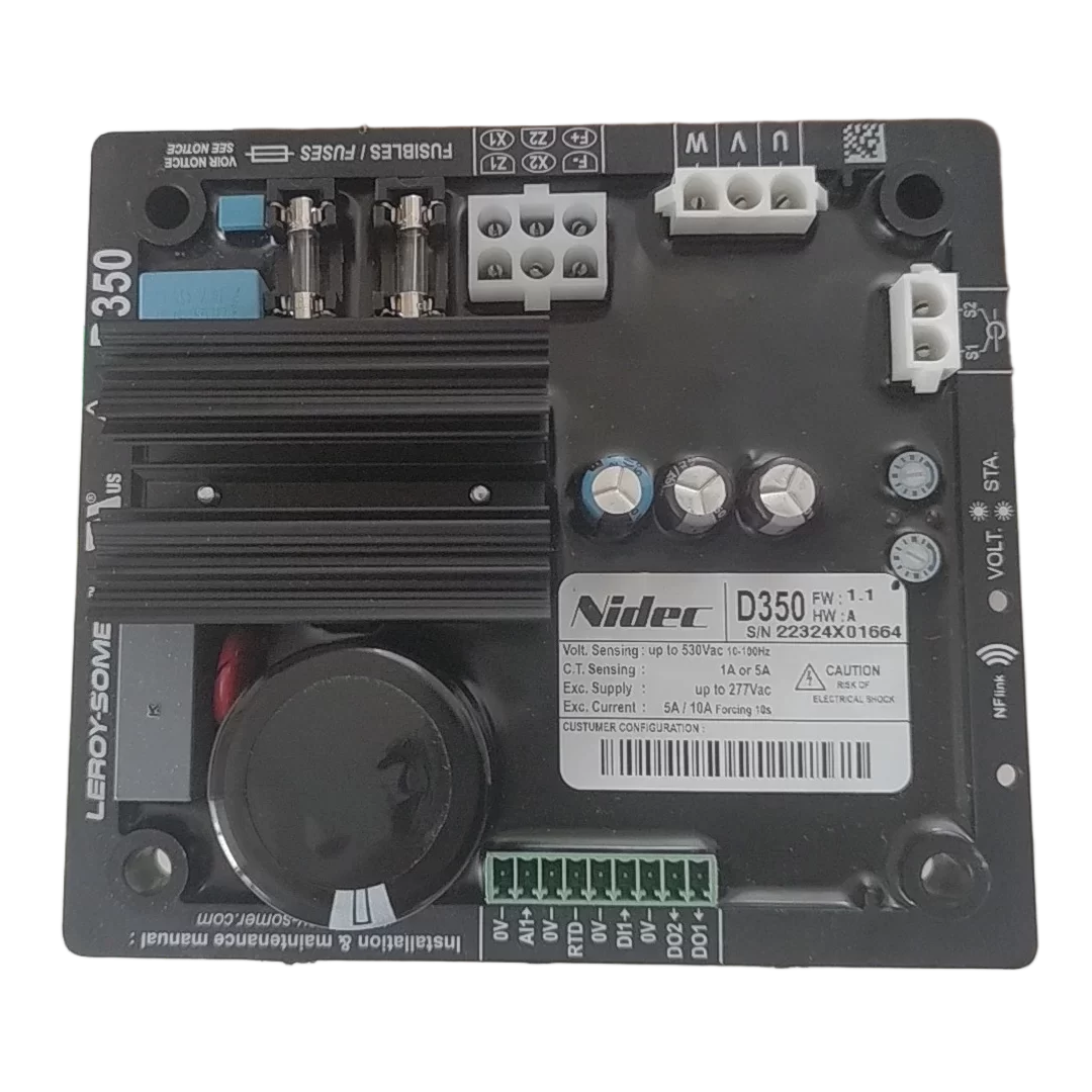 D350 Nidec Digital Automatic Voltage Regulator