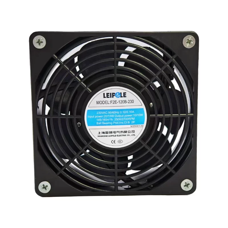 F2E-120B-230 LEIPOLE 230V AC Axial Fan