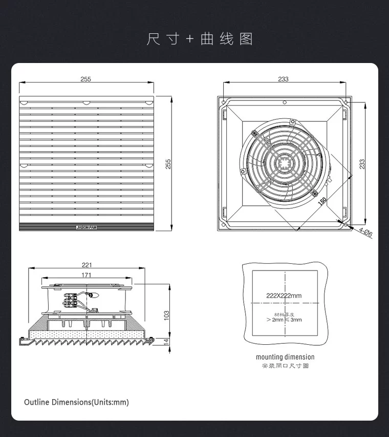 FJK6626M230 JASON Filter Fan 230V 324mm FJK6626M230 JASON Filter Fan 230V 324mm