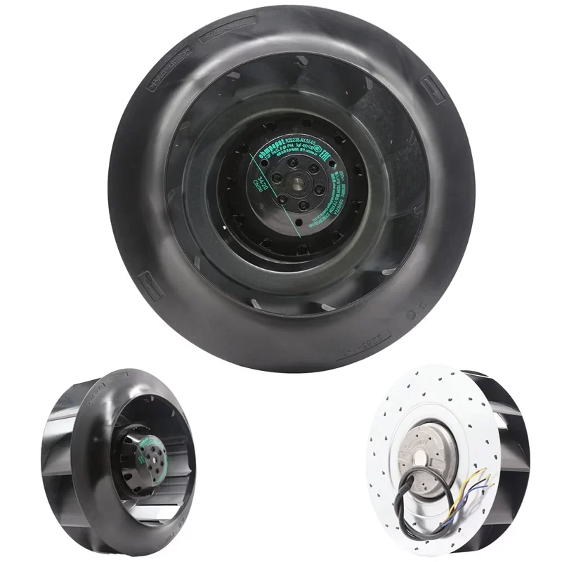 R2E225-AX52-05 ebmpapst 230V AC Centrifugal Fan R2E225-AX52-05 ebmpapst 230V AC Centrifugal Fan