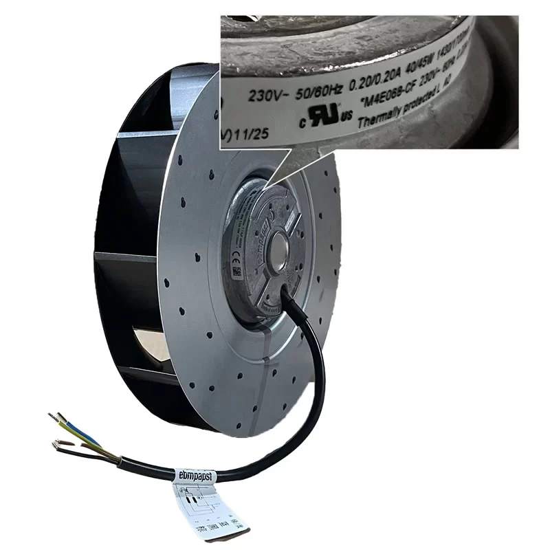 R4E225-AI01-09 SK3149.007 ebmpapst 230V AC Centrifugal Fan