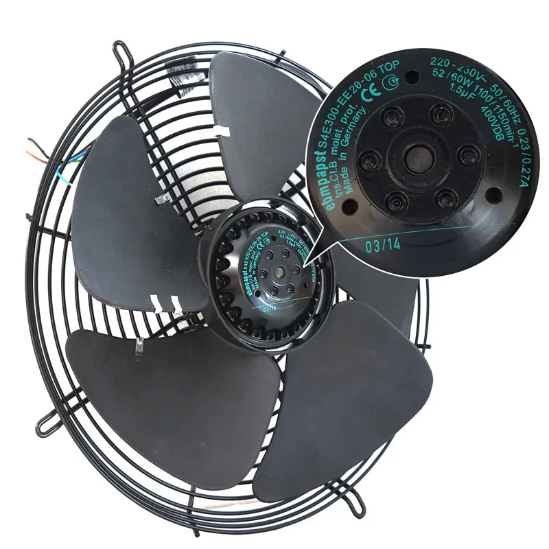 S4E300-EE20-06 ebmpapst AC Axial Fan 230V External Rotor