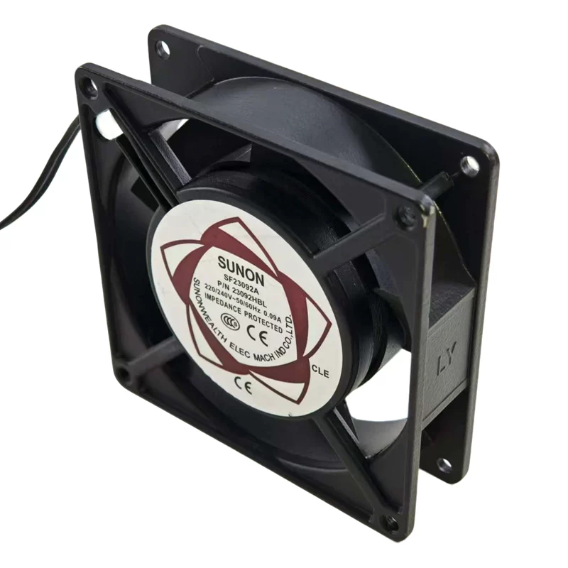 SF23092A P/N 23092HBL SUNON 220-240V AC Axial Fan SF23092A P/N 23092HBL SUNON 220-240V AC Axial Fan