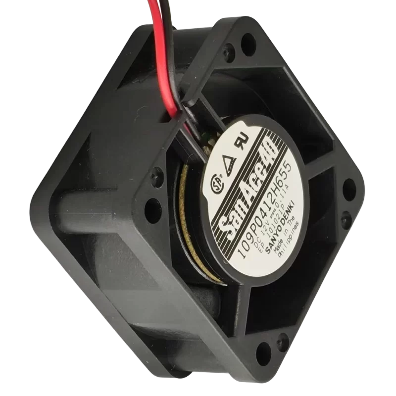 109P0412H655 Sanyo Denki 12V DC Axial Fan 109P0412H655 Sanyo Denki 12V DC Axial Fan