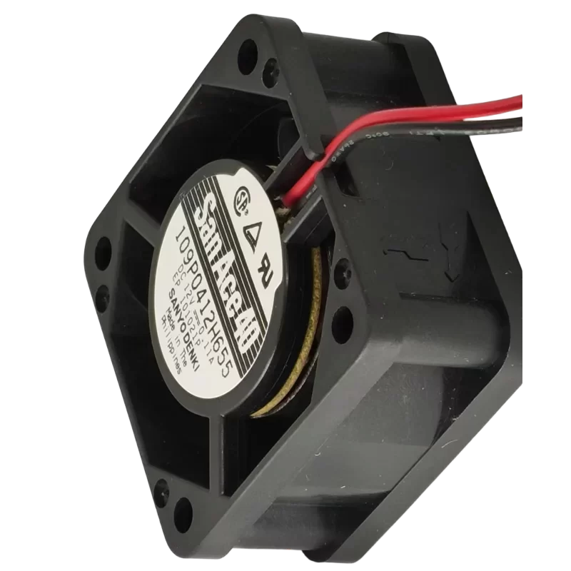 109P0412H655 Sanyo Denki 12V DC Axial Fan 109P0412H655 Sanyo Denki 12V DC Axial Fan