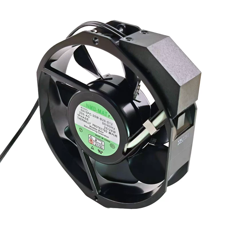 5915PC-20W-B20-S12 NMB 200V AC Axial Fan 5915PC-20W-B20-S12 NMB 200V AC Axial Fan