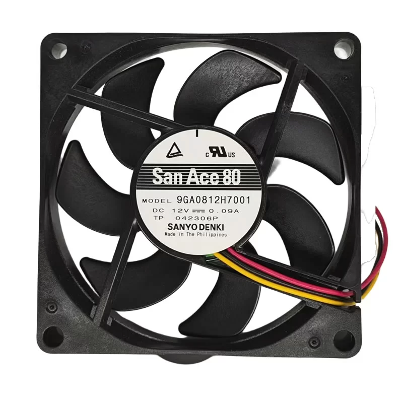 9GA0812H7001 Sanyo Denki 12V DC Axial Fan