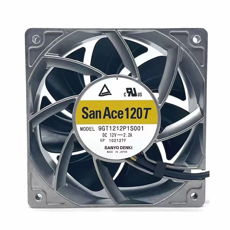 9GT1212P1S001 Sanyo Denki 12V DC Axial Fan Wide Temperature