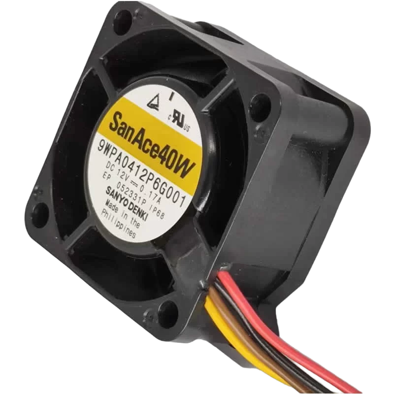 9WPA0412P6G001 Sanyo Denki 12V DC Axial Fan 9WPA0412P6G001 Sanyo Denki 12V DC Axial Fan