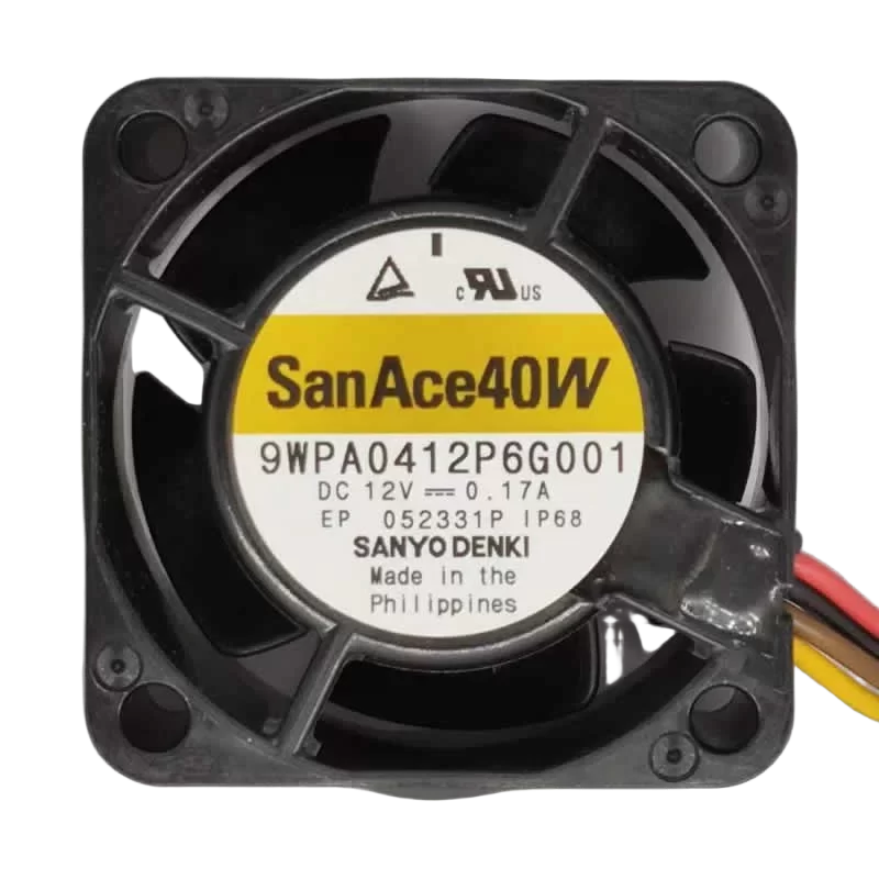 9WPA0412P6G001 Sanyo Denki 12V DC Axial Fan