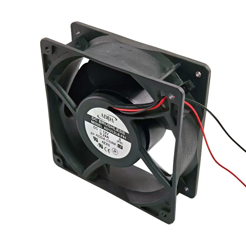AD1212LB-F51 ADDA 12V 0.24A DC Axial Fan AD1212LB-F51 ADDA 12V 0.24A DC Axial Fan