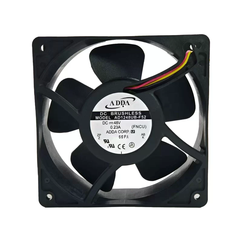 AD1248UB-F52 ADDA 48V DC Axial Fan Tachometer