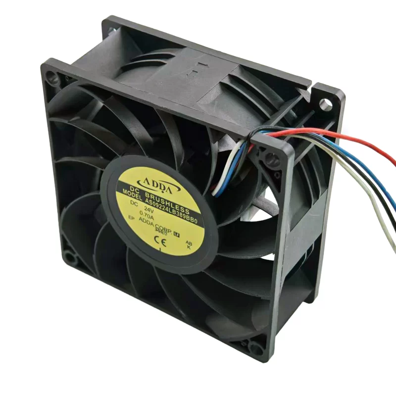 AS09224LB389BB0 ADDA 24V DC Axial Fan AS09224LB389BB0 ADDA 24V DC Axial Fan